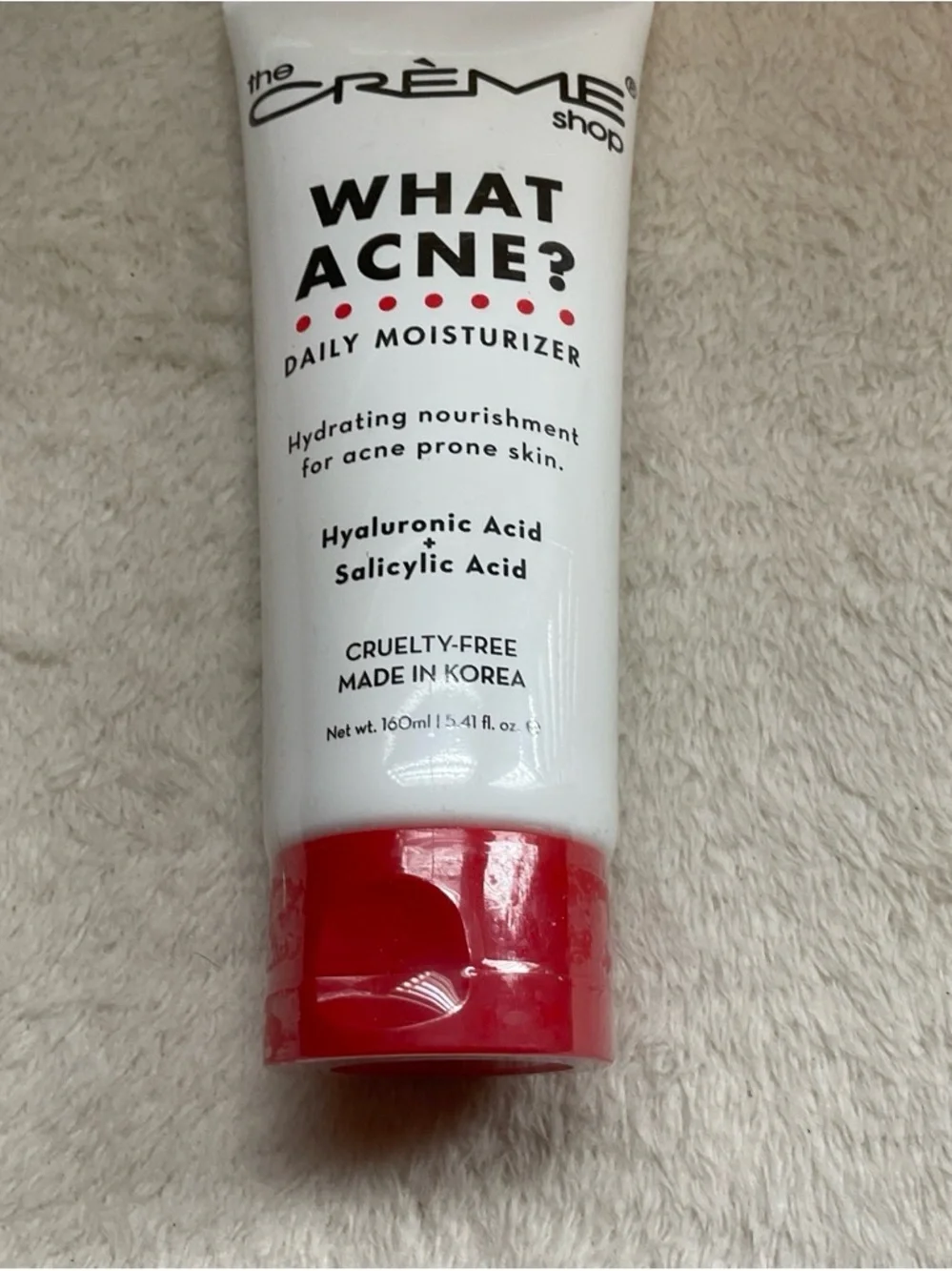 What Acne? Daily Moisturizer — White & Red
